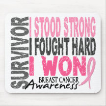 Survivor 4 Breast Cancer Mousepads