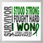 Survivor 4 Liver Cancer Posters