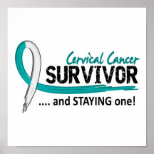 Survivor 8 Cervical Cancer Posters