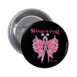 Survivor Celtic Butterfly - Breast Cancer Pin