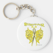 Survivor Celtic Butterfly - Sarcoma Keychains