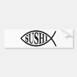 Sushi Fish Bumper Stickers
