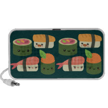 Sushi Friends Notebook Speakers