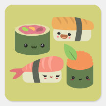 Sushi Friends Stickers