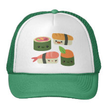 Sushi Friends Trucker Hats