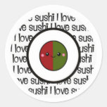 Sushi Love Stickers