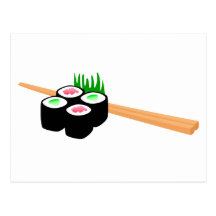 Sushi Postcards
