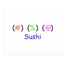 SushiLand Postcard