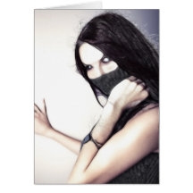 suspicion greeting card