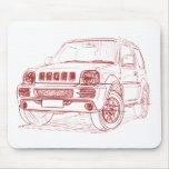 Suz Jimny 2008 Mouse Pad