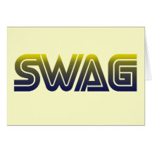 Swag Greeting Cards