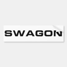 Swagon Bumper Stickers