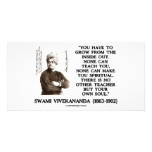 Swami Vivekananda Grow From Inside Out Own Teacher Photo Cards