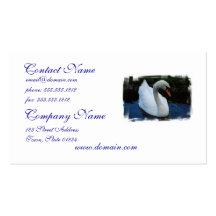 Swan Perfection Business Cards
