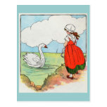 Swan, swan, over the sea.  Swim, swan, swim! Postcards
