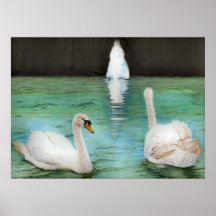 Swan Wild-life Print