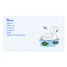 Swanda Swan Business Cards