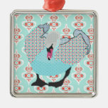 Swanky Swan II Ornament