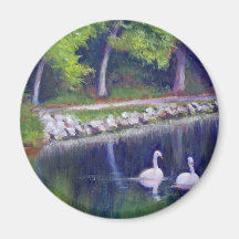 SWANS FRIDGE MAGNETS