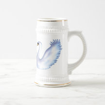 Swans In Love Coffee Mugs