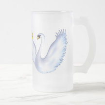 Swan's Wedding Mugs
