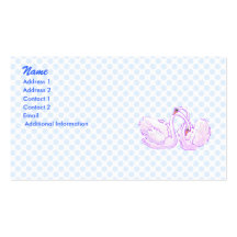 Swarrel & Swendle Swan Business Card Template
