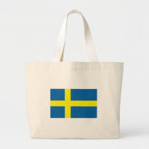 Sweden Flag Products Tote Bag
