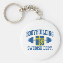 Swedish Bodybuilder Key Chain