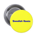 Swedish Roots Pinback Button