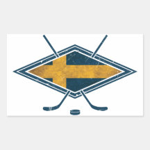 Swedish Sverige Ice Hockey Stickers