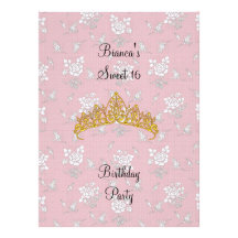 Sweet 16 Birthday party invitation