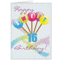 sweet 16 card