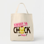 Sweet 16 Chick 1 Tote Bag