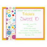 Sweet 16 Invitation