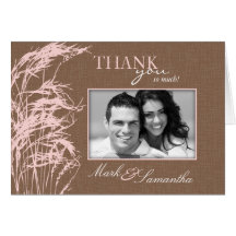 Sweet Autumn Bride TY Card