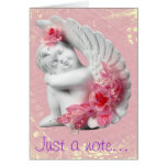 Sweet Baby Angel Customisable Postcard