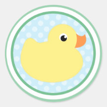Sweet Baby Duck Stickers