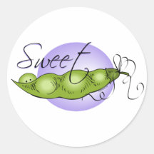 Sweet Baby Pea Sticker