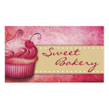 Sweet Bakery Business Cards