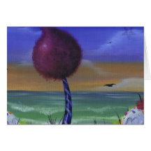 sweet beach greeting card