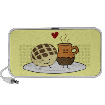 Sweet Bread and Hot Chocolate Mini Speakers