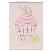Sweet Cupcake Greet Card