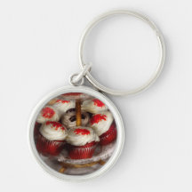 Sweet - Cupcake - Red velvet cupcakes Key Chain