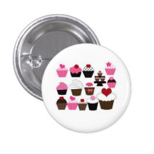 Sweet Cupcakes Button