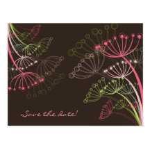 Sweet Dandelions Save-the-Date Postcard