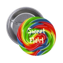 Sweet Flair Lollipop Button