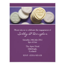 Sweet Heart Engagement Invitation