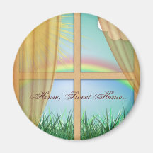 Sweet Home Refrigerator Magnet