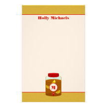 Sweet Iced Tea With Lemons Personalised Stationery