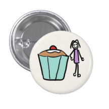 Sweet like cupcakes pinback buttons